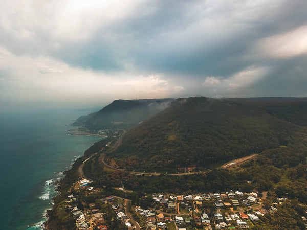 Stanwell Park - Drone Shot - Stock Image