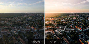 Urban Sunset Vibes With Drone Presets - Pilot Presets